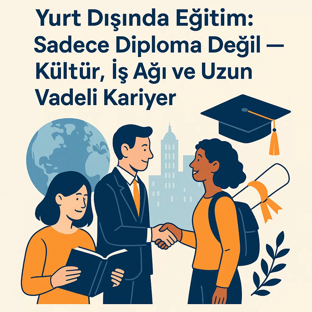 Yurt Dışında Eğitim Sadece Diploma Değil — Kültür, İş Ağı ve Uzun Vadeli Kariyer