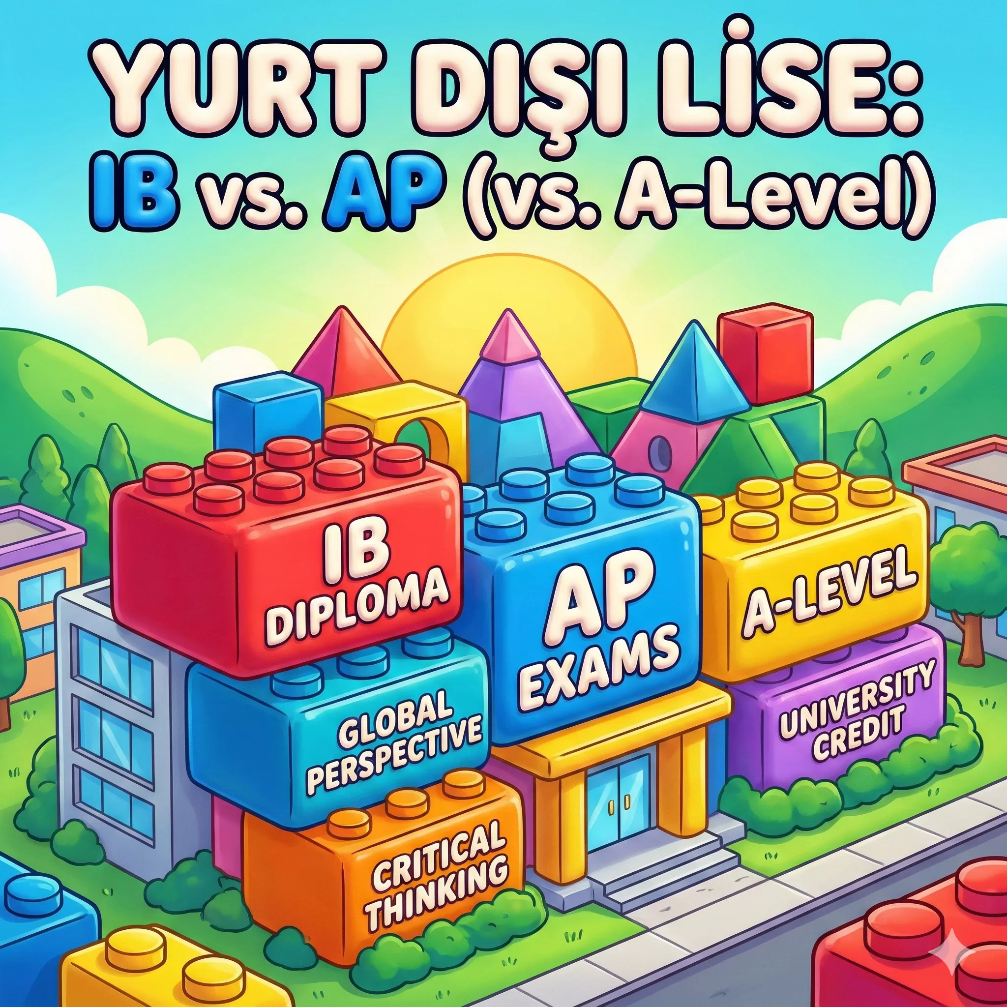 Lise Eğitimini Yurt Dışında Almanın 5 Stratejik Avantajı (IB, AP ve A-Level Karşılaştırması)